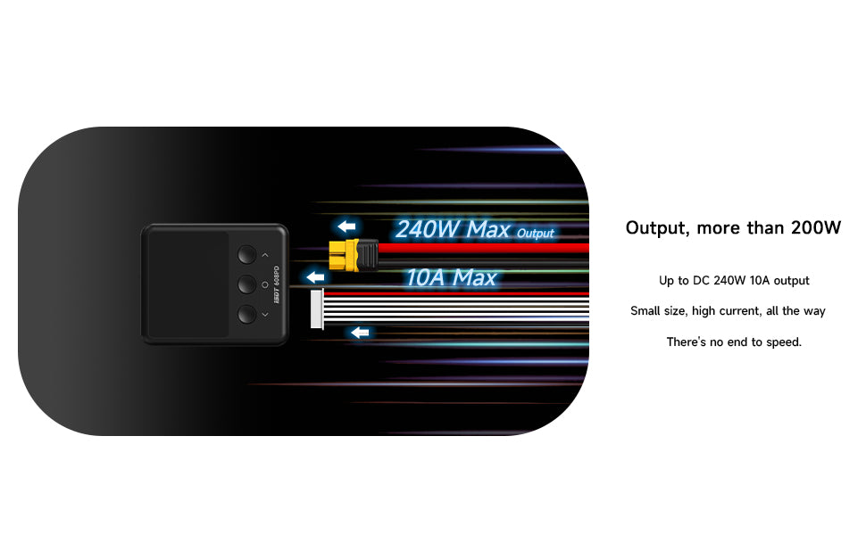 ISDT 608PD DC 240W Smart Charger with DC/PD Dual input