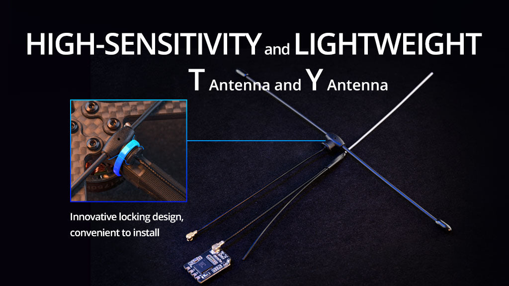 UFL 915MHz T & Y Antenna for BR Series Receivers