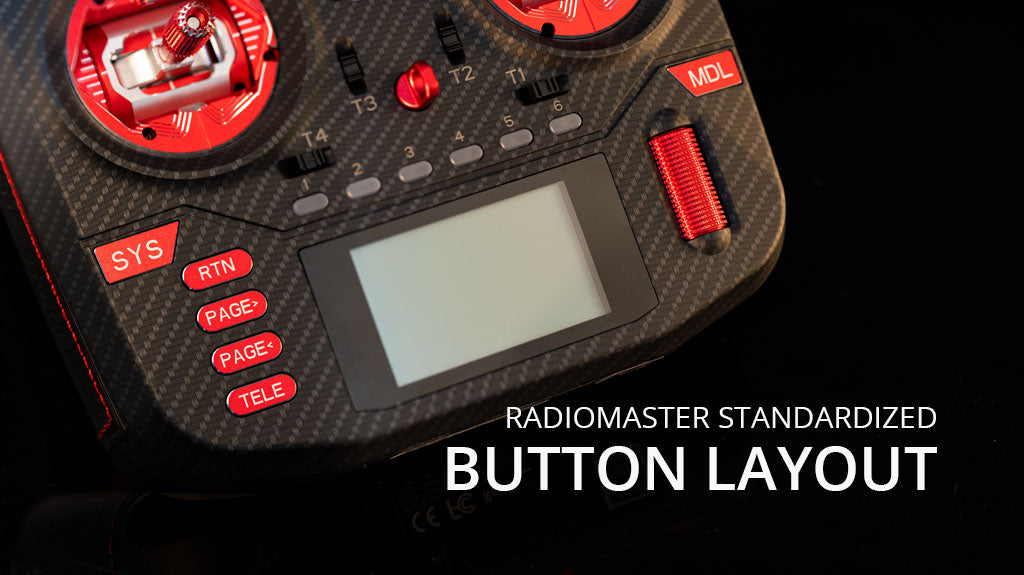 T3 RADIOMASTER STANDARDIZED BUTTON LAYOUT (C