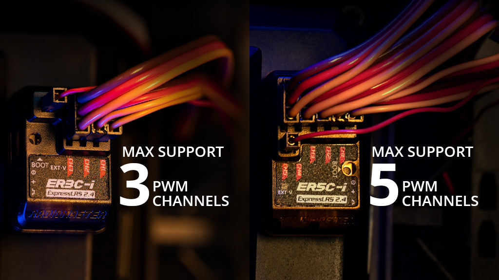 ER3C-i& ER5C-i 2.4GHz ELRS PWM Alıcısı