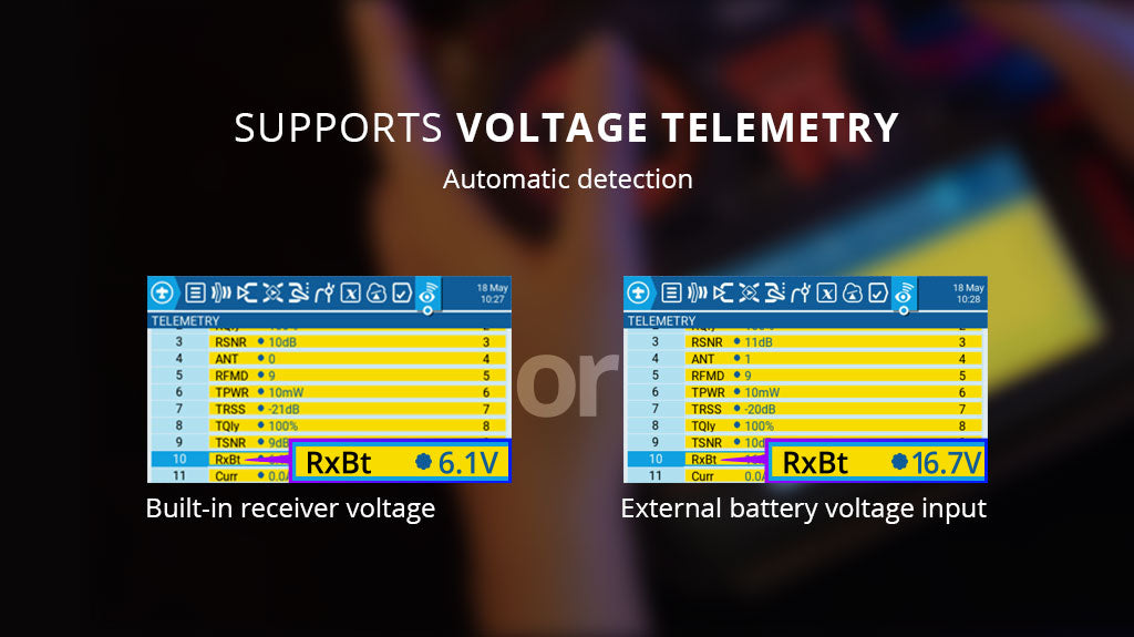 RadioMaster ER4 2.4GHz ELRS PWM Alıcısı