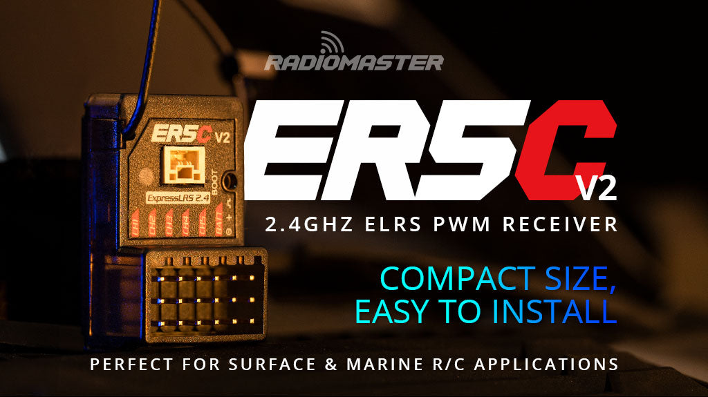 Odbiornik ER5C V2 2,4 GHz ELRS PWM