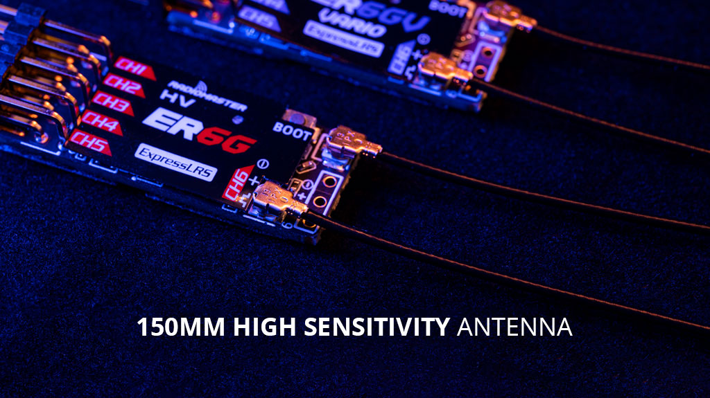 RadioMaster ER6G & ER6GV 2.4GHz ELRS PWM Receiver