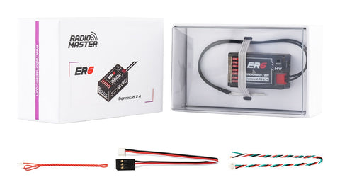 RadioMaster ER6 2.4GHz ELRS PWM Receiver