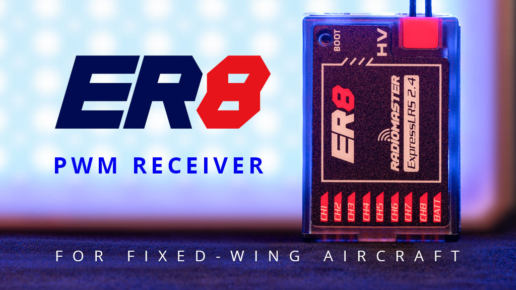 RadioMaster ER8 2.4 GHz ELRS PWM receiver