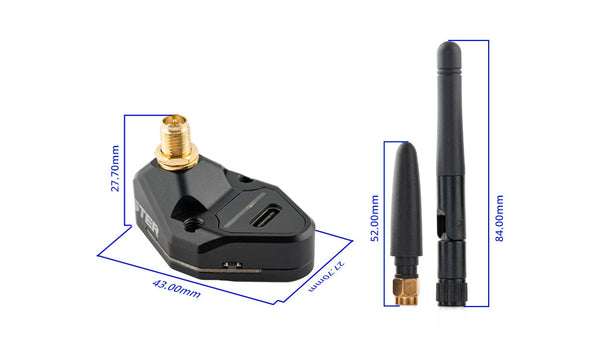 Odbiornik GR-01 ExpressLRS 2,4 GHz do gimbali DJI RS