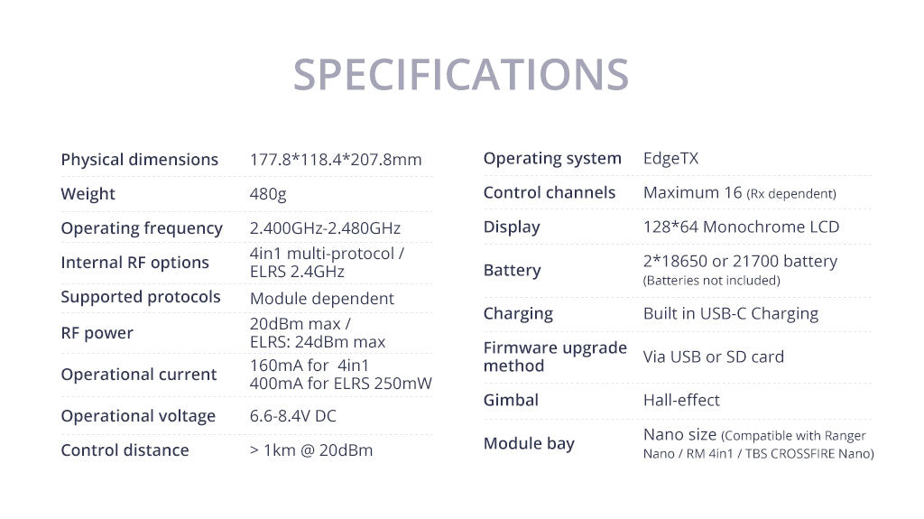 MT12 Surface Radio Controller