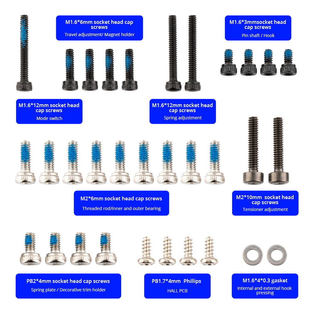 AG01 screw set