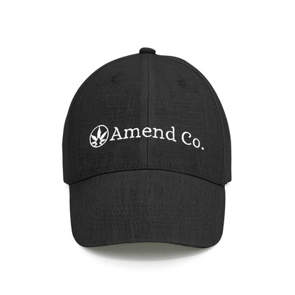 Amend Co. Black Sustainable Hat