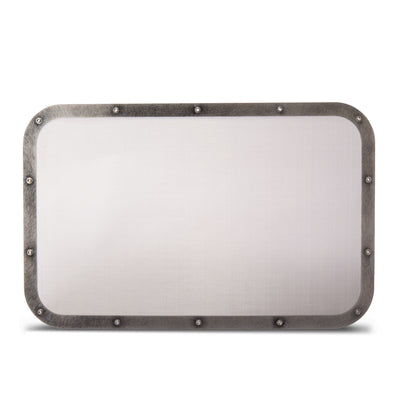 Mogobe Trim Tray with Detachable 150 Micron Screen, Stainless