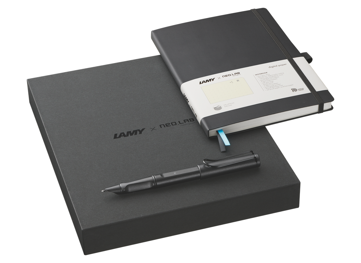 lamy safari all black ncode digital writing set