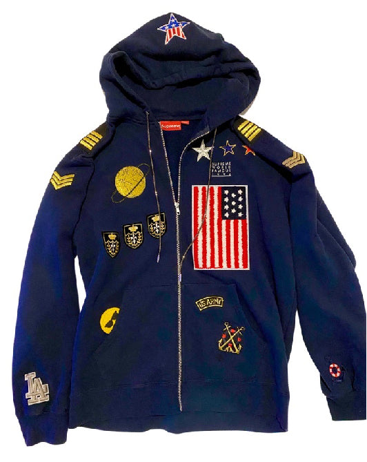 supreme military jacket