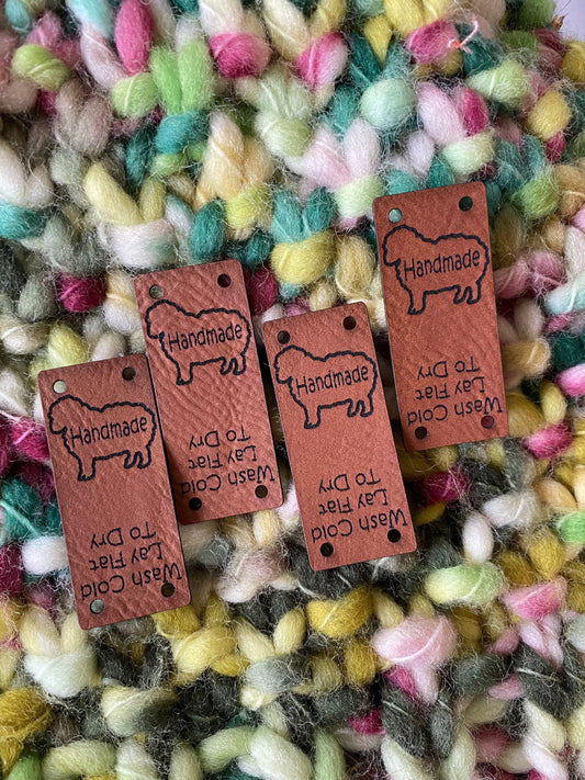 Wood Handmade Tags – Cottontail Bags
