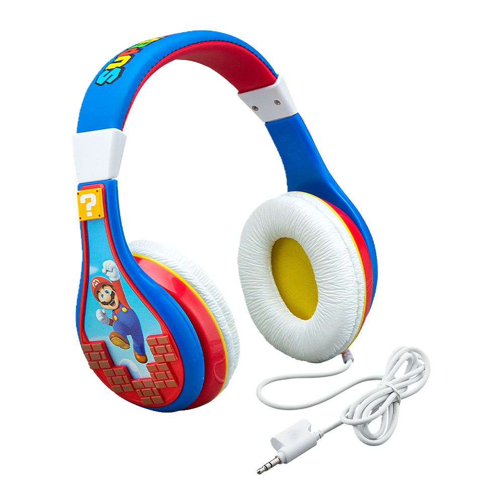 Super mario - casque audio kidsafe