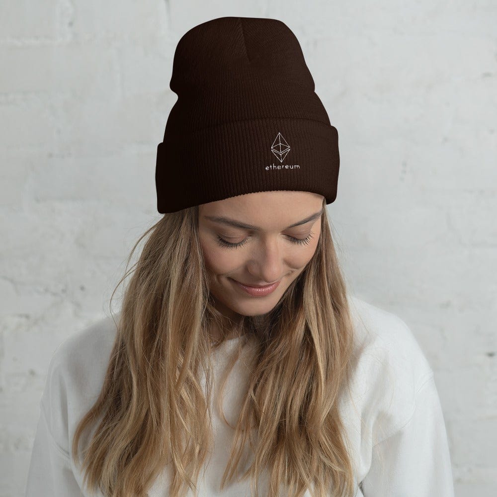 Ethereum Crypto Cuffed Beanie