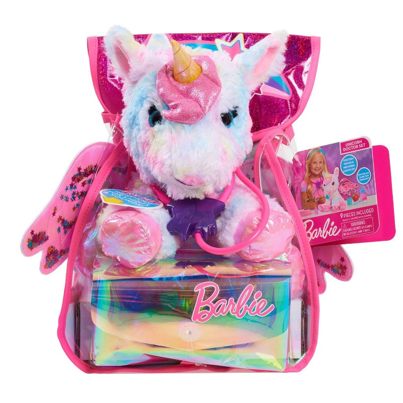 barbie backpack set