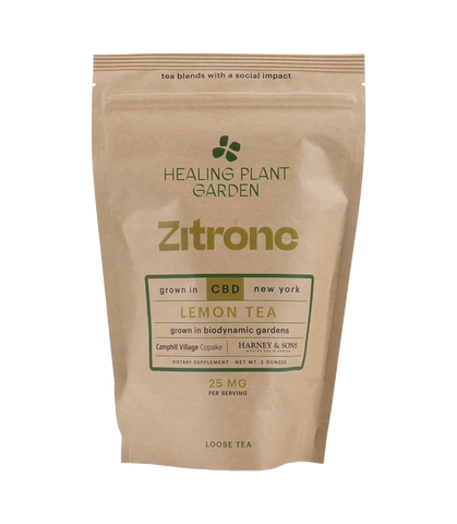 Zitrone Tea Bag with CBD