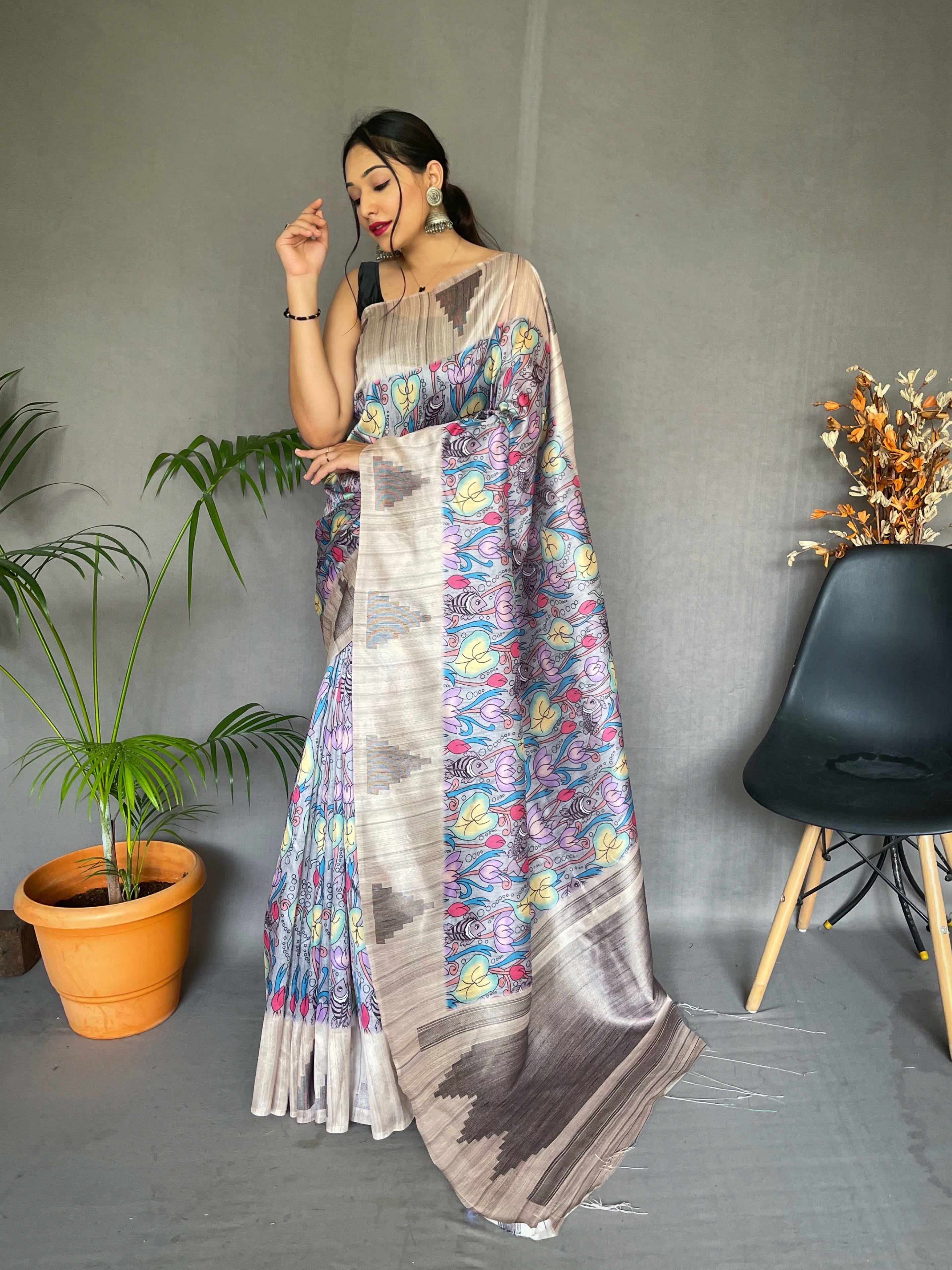 Latest Cotton Kalamkari Sarees Online Buy 2022 | 1750 INR