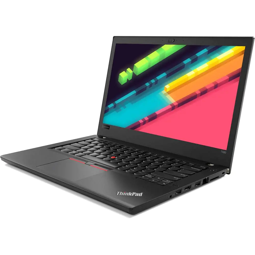 Lenovo ThinkPad T480 14 FHD Core i5 8250U 1.7GHz 16GB RAM 512GB Solid State Drive Windows 10 Pro 64Bit CAM (Renewed)