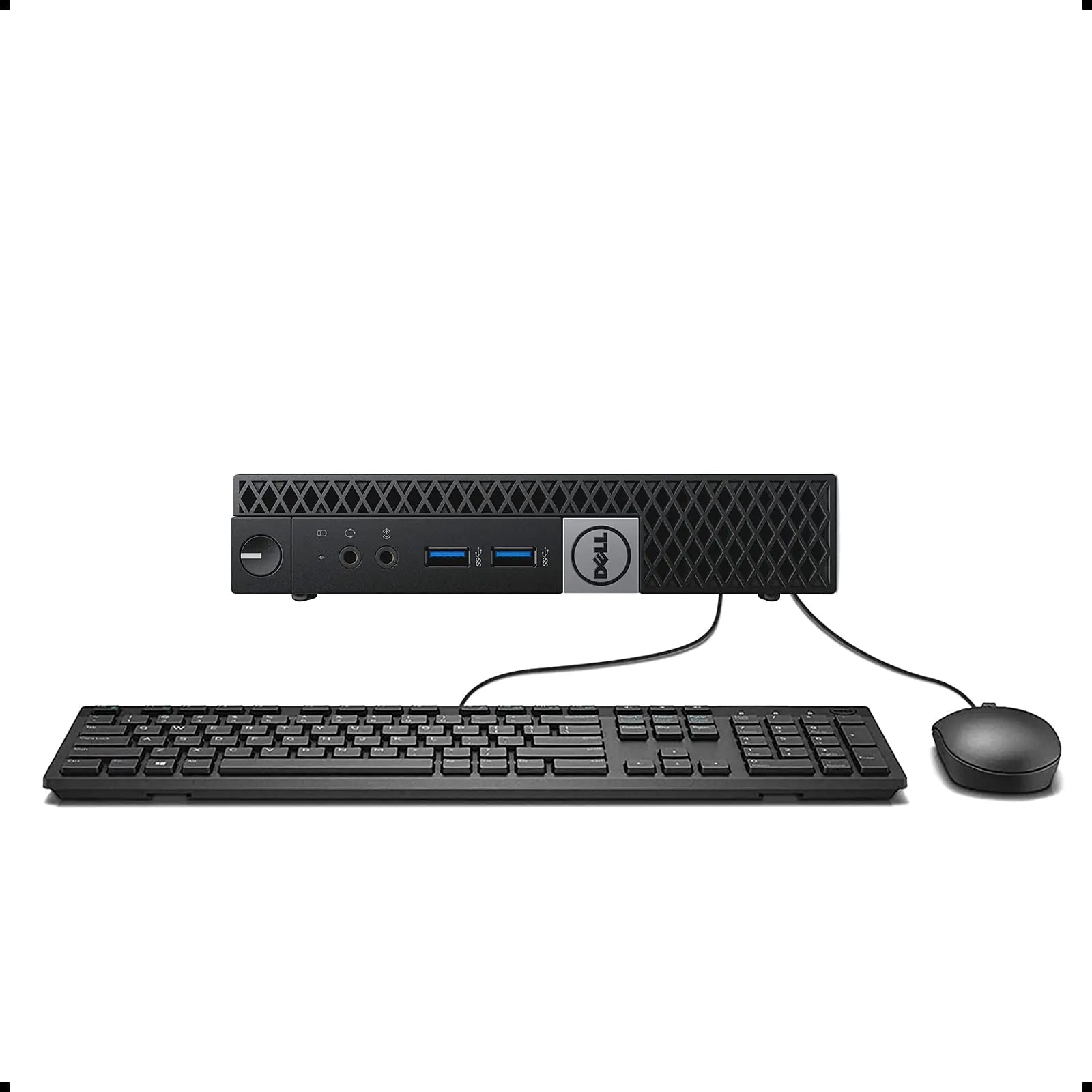 Dell Optiplex 7040 Micro Tower Intel Core i5-6500T 8 GB Memory 256 GB SSD WIFI Windows 10 Pro (Renewed)