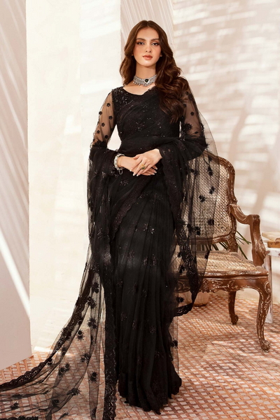 Black Saree