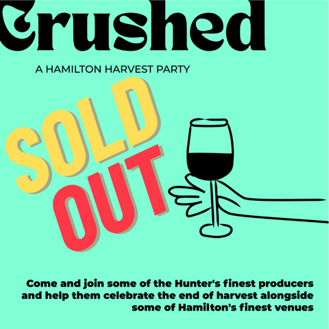 Crushed: A Hamilton Harvest Party SOLD OUT
