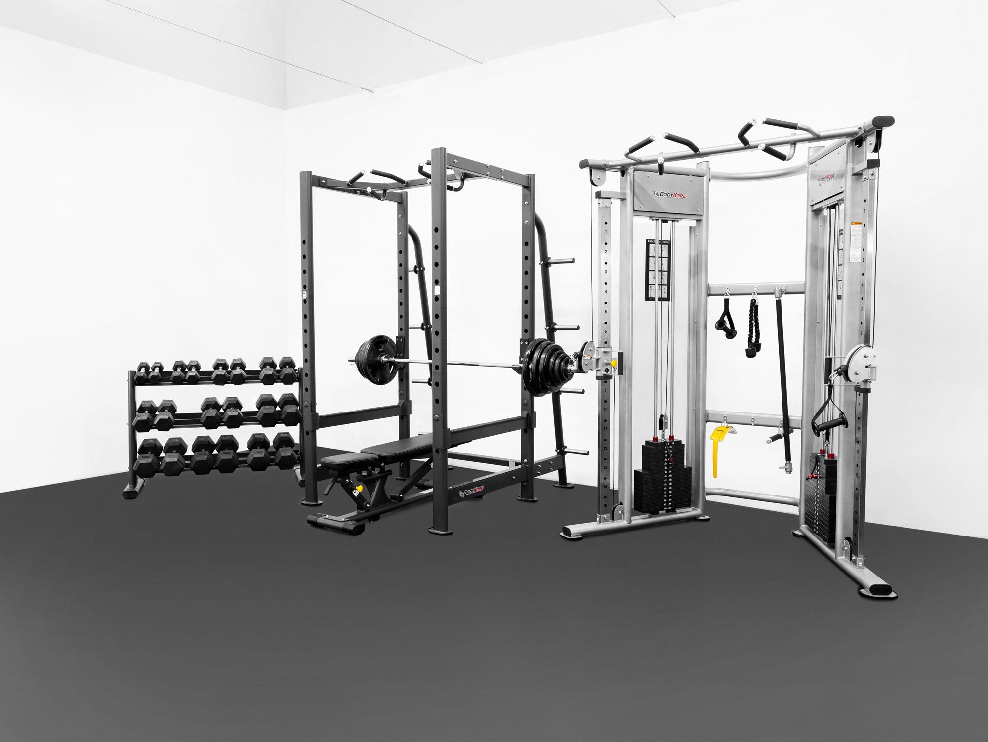 Complete Home Garage Gym Equipment Packages