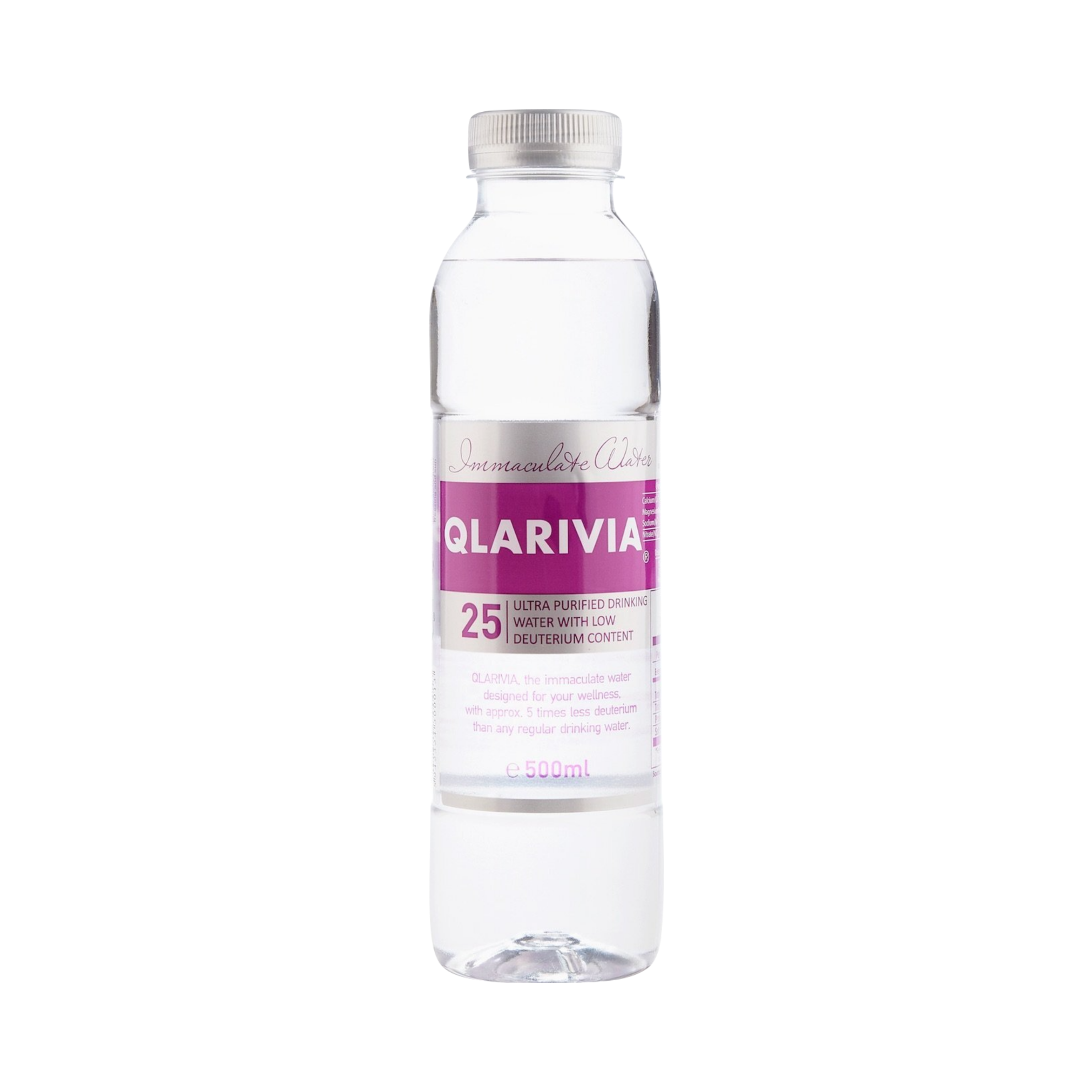 Deuterium Depleted Water (Case of 24) - Qlarivia Q25 - QlariviaUS product image