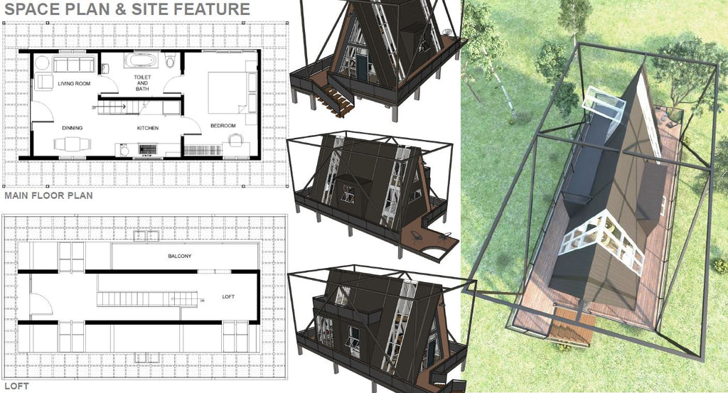 floor plan and passive house design study