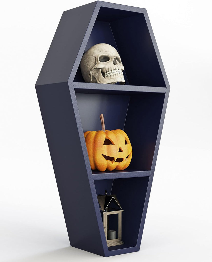 Mysterious Oddities Coffin Shelf - Gothic Decor for The Home