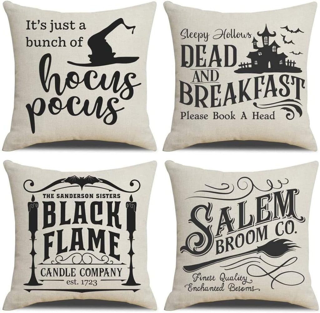 Halloween Collection Linen Cushion Pillowcase