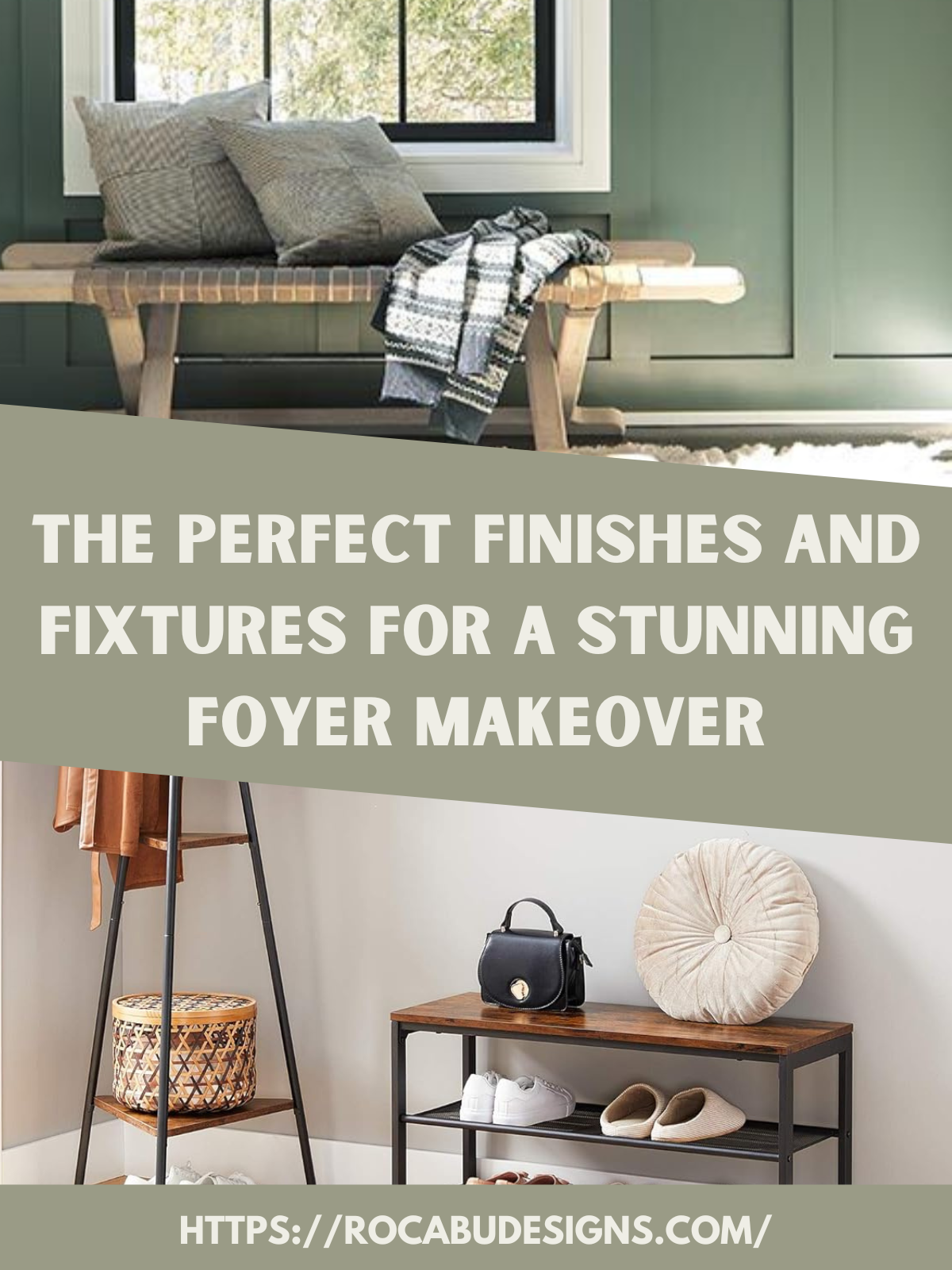 The Perfect Finishes and Fixtures for a Stunning Foyer Makeover