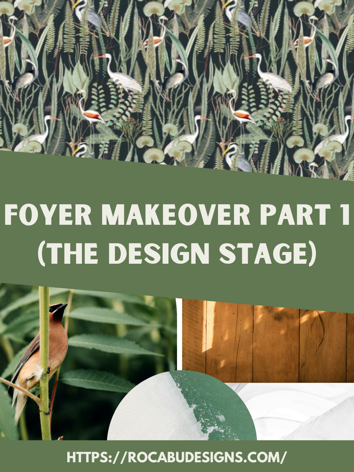 Foyer Makeover Part 1 (The Design Stage)