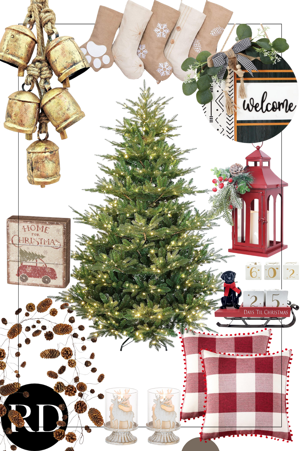 Top 10 Most Festive Decors for a Rustic Christmas Living Room Transformation!