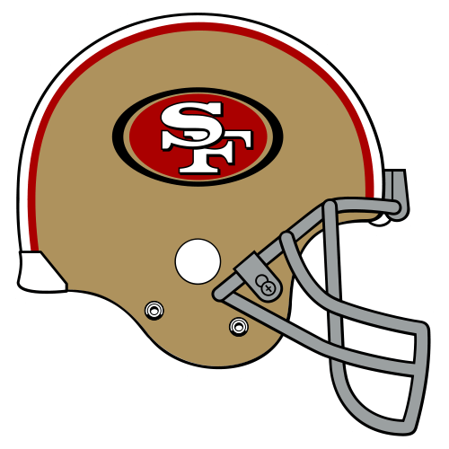 san francisco 49ers helmet logo