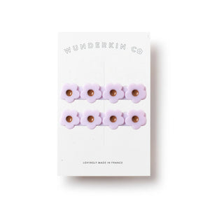 Clip Pack | Lollipop Flower Pigtail Set - Marigold Modern Kids