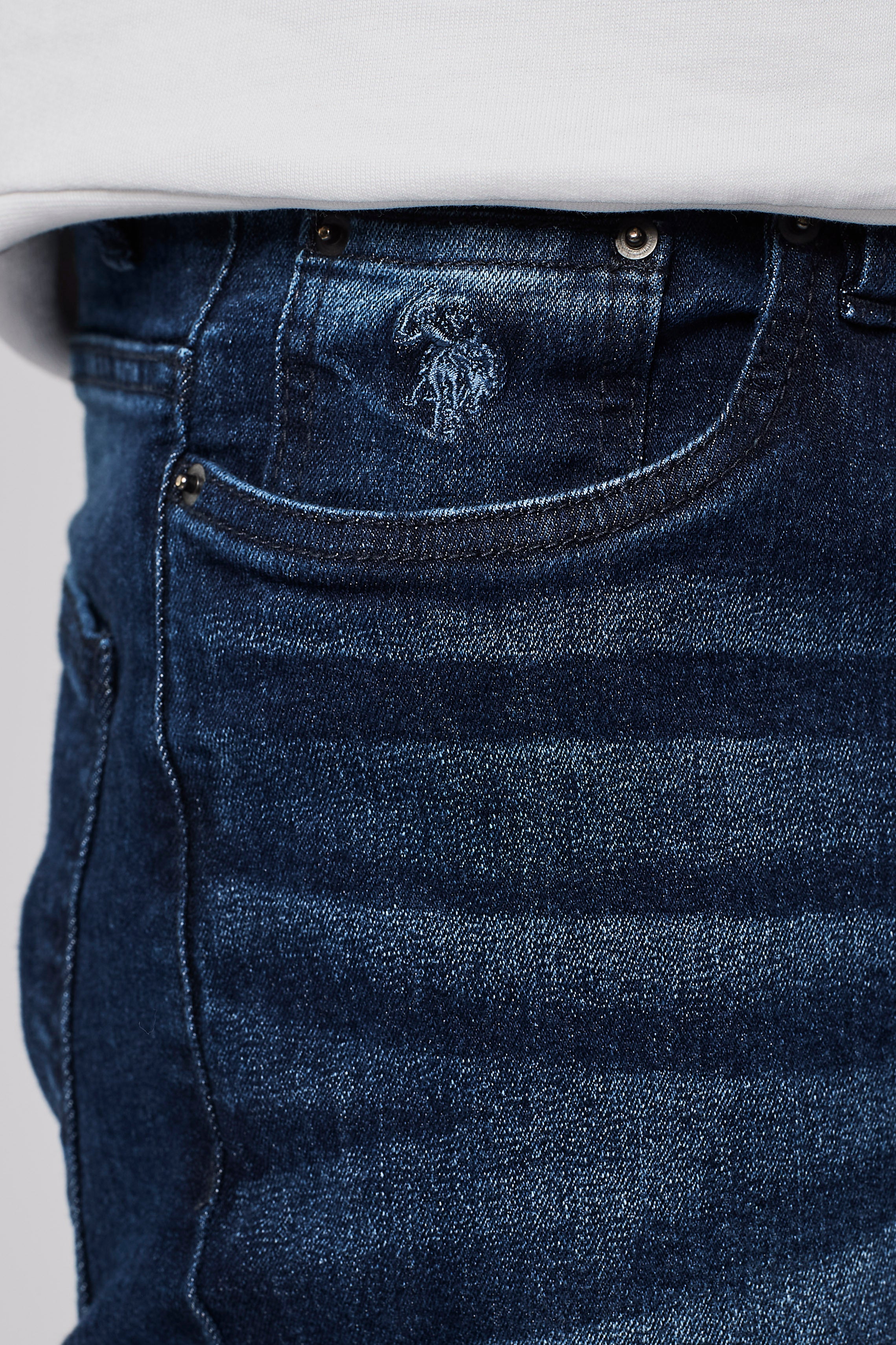 Billede af Mørkeblå Jeans Slim Casbian Herre - W31 | U.S. Polo Assn