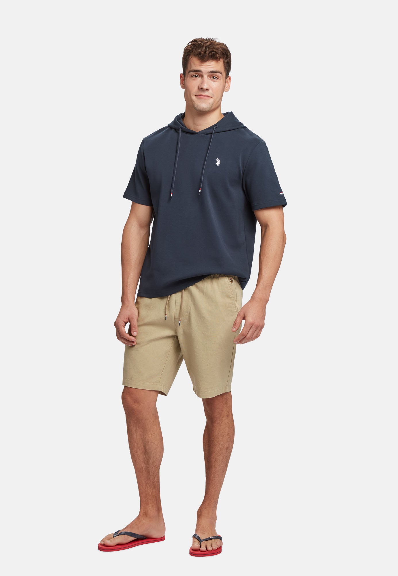 Beige - Jorge Hørshorts - Herre - U.S. Polo Assn