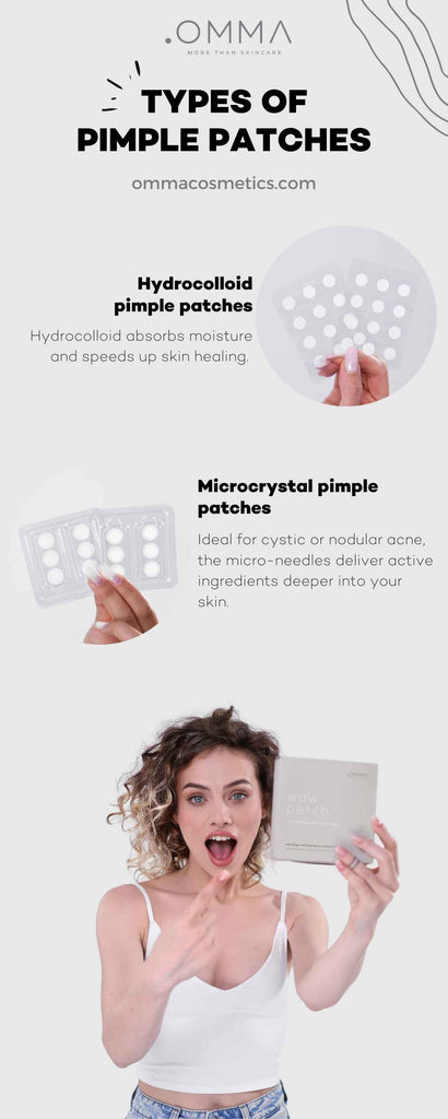 types of pimple patches