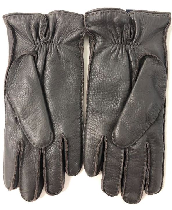 Hunting Gloves-Brown Leather - Hadleighsfieldshop.com product image