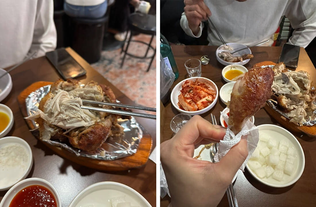 hannamdong hanbang tongdak hannam oriental roast chicken seoul restaurant