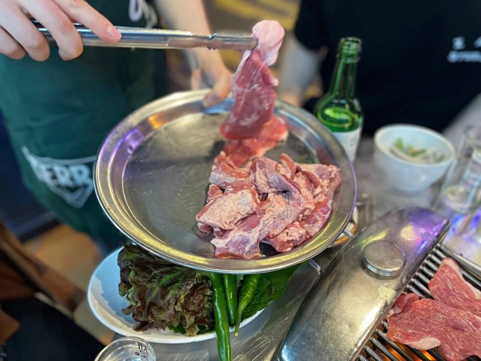 mi galmaegisal ikseondong skirt meat barbecue restaurant seoul