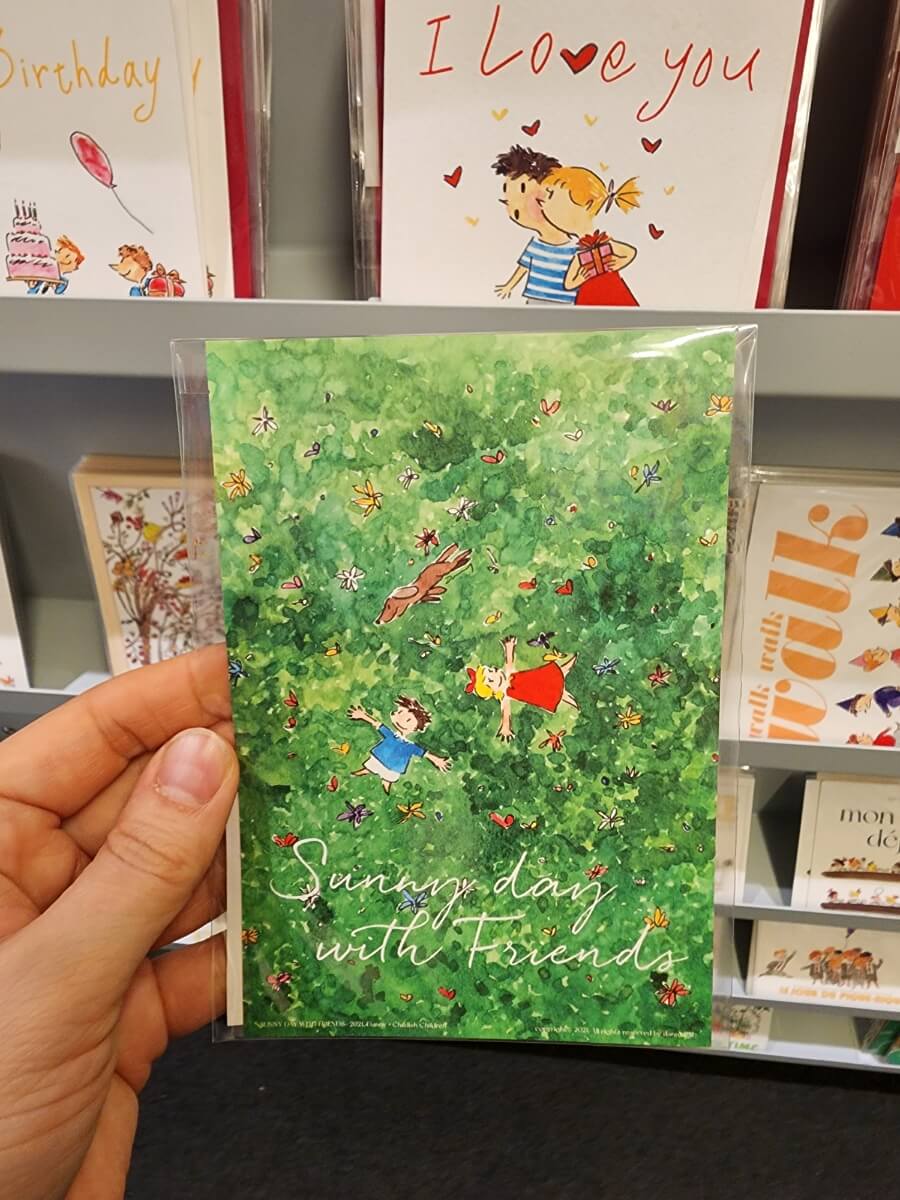 poset yeonhui seoul shopping postcard library