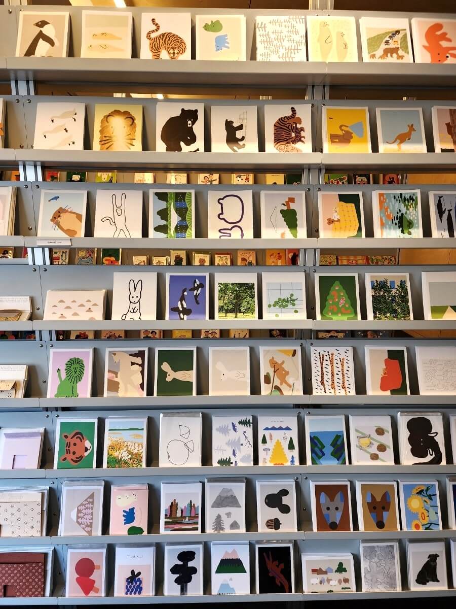 poset yeonhui seoul shopping postcard library