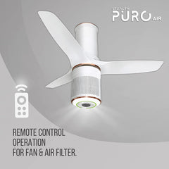 Havells STEALTH PURO AIR 50" Pearl White LT. Copper H-257