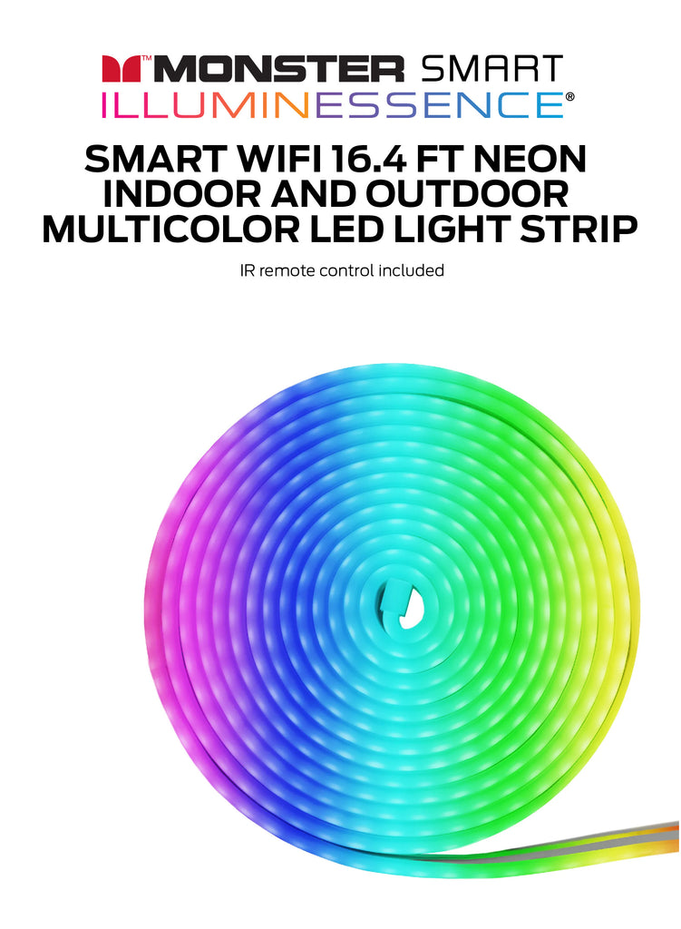 Smart Wifi 16.4 ft Neon Indoor and Outdoor Multicolor LED Light