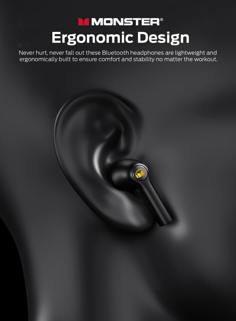 MONSTER AIRMARS XKT02 True Wireless Bluetooth Earphones 10