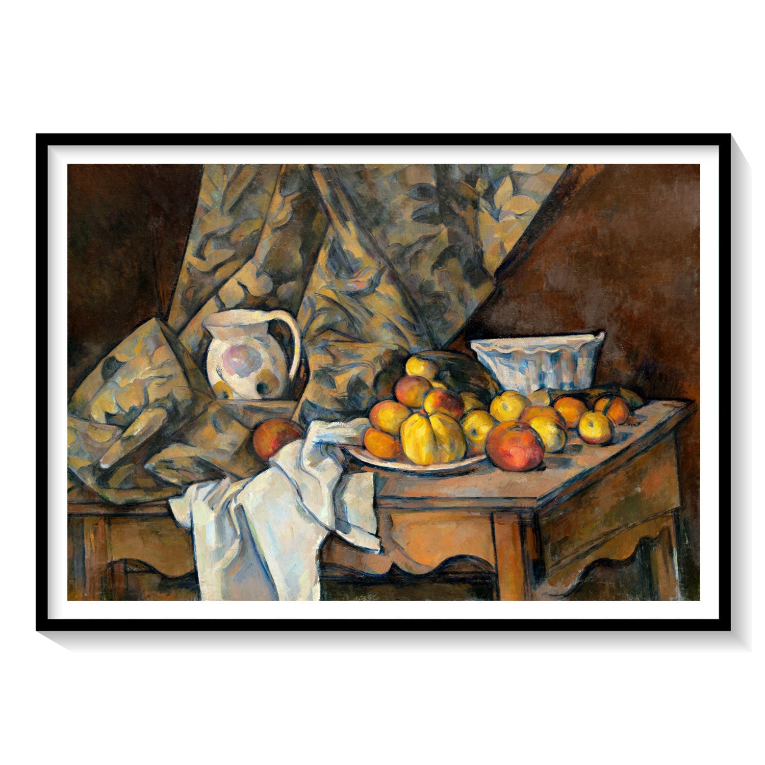 paul cezanne still life with apples and peaches