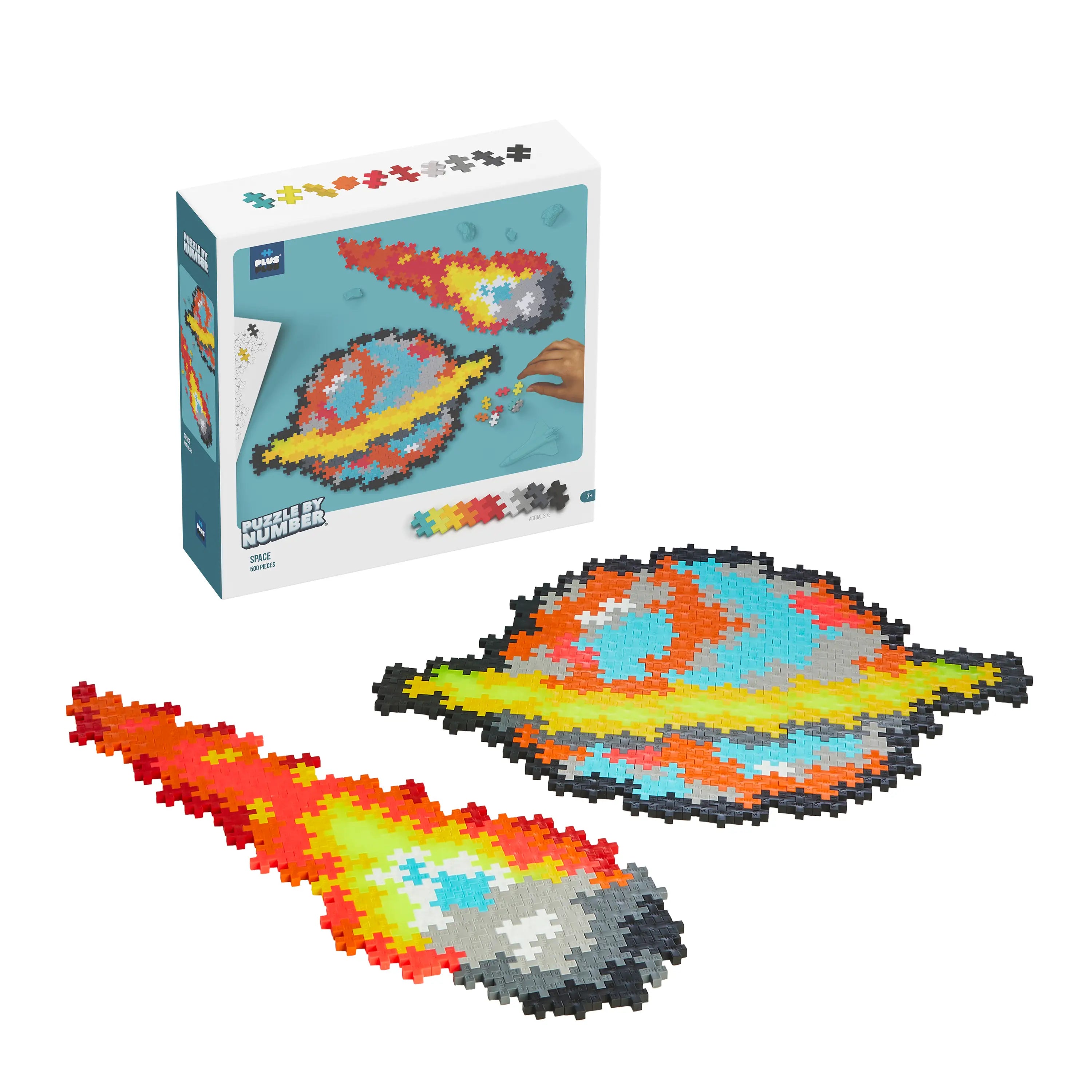 Puzzle By Number: Space (500 pcs))