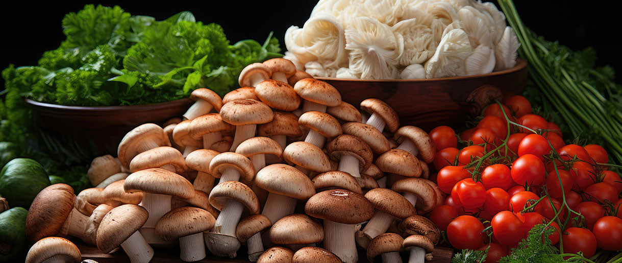 Balancing Mushrooms with a Healthy Diet